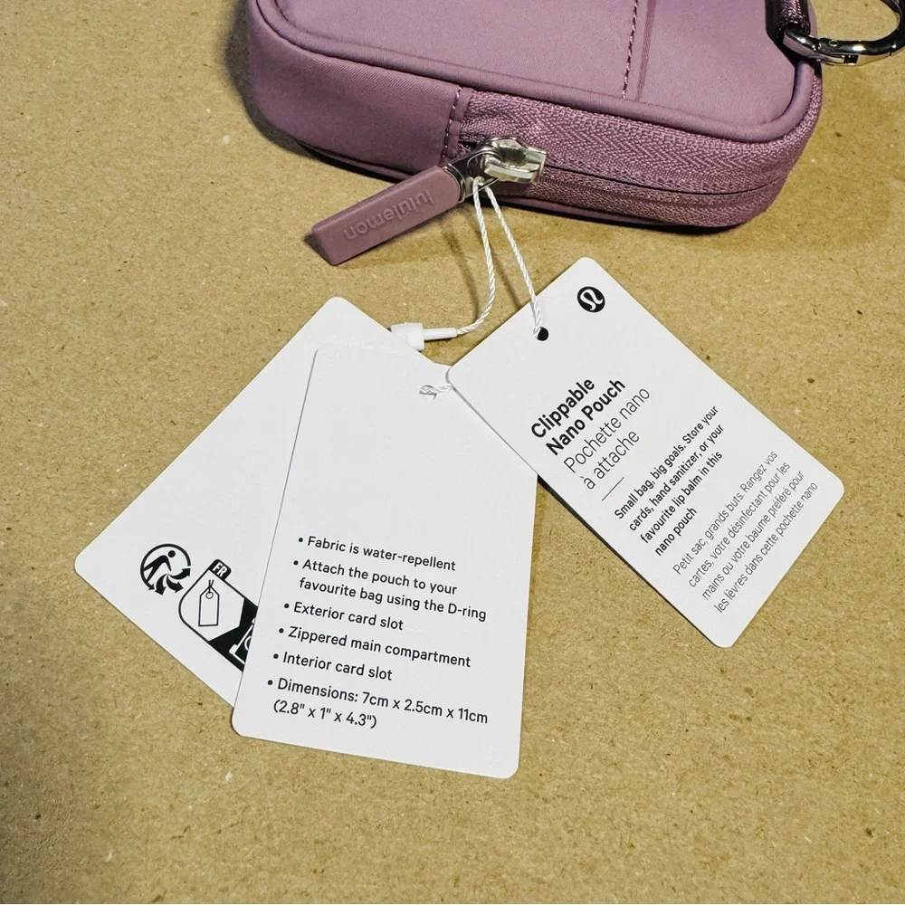 Lululemon Clippable Nano Pouch (A3) - Picture 4 of 9